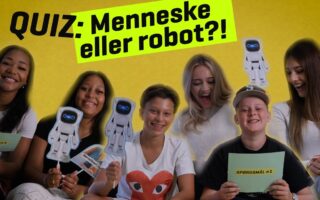 Quiz: Er det et menneske eller en robot?!